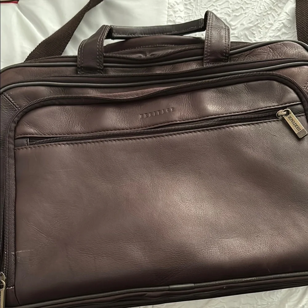 Brown Leather Briefcase